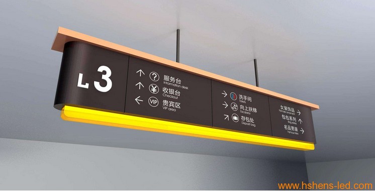 商場(chǎng)導視牌制作